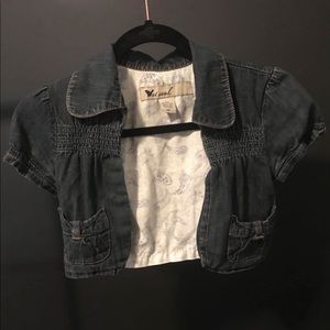Small jean vest